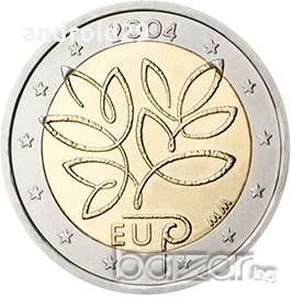 2 Евро монети (възпоменателни) емитирани 2004г, снимка 3 - Нумизматика и бонистика - 16032493