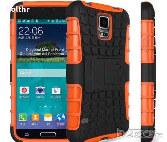 ГРЪБ БРОНЯ ЗА SAMSUNG GALAXY S5 MINI, снимка 2 - Калъфи, кейсове - 8272563