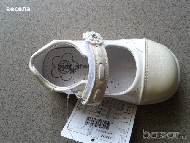 Бели бебешки  обувки -26. 90 лв, снимка 2 - Бебешки обувки - 18930657