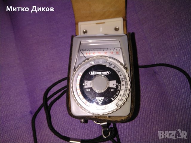 Светломер Ленинград 4, снимка 7 - Чанти, стативи, аксесоари - 24503645