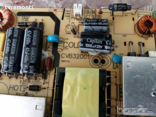 Power Supply Board CVB32001 MAINBOARD cv9202h-apw, снимка 2 - Части и Платки - 19215751