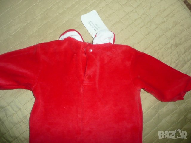 НОВО с етикет новогодишно боди за 3-6 мес. момиче, снимка 3 - Бодита за бебе - 23276743