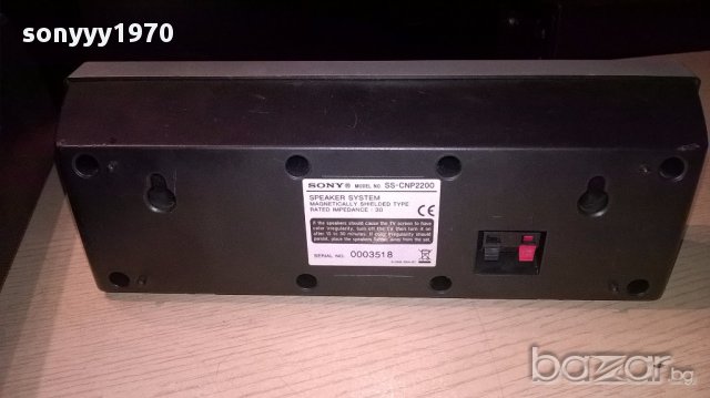 Sony 5 броя колони-54/9/7см и 26/9/7см-внос швеицария, снимка 11 - Тонколони - 14733818