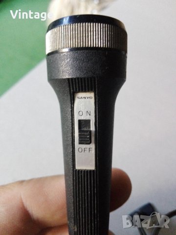 винтидж микрофон САНИО , снимка 2 - Антикварни и старинни предмети - 22615543
