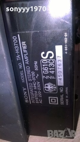 sony ta-h3700 stereo amplifier-made in japan-внос швеицария, снимка 14 - Ресийвъри, усилватели, смесителни пултове - 21890112
