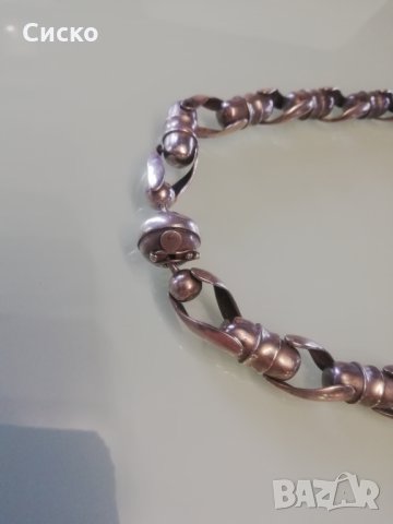 Сребърен Ланец-Уникална плетка, снимка 5 - Колиета, медальони, синджири - 25474127