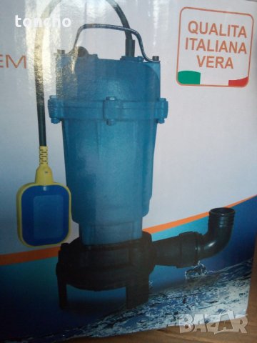 Дренажна помпа за мръсна вода. потопяема помпа с дробилка.2600 вата, снимка 7 - Напояване - 25372477