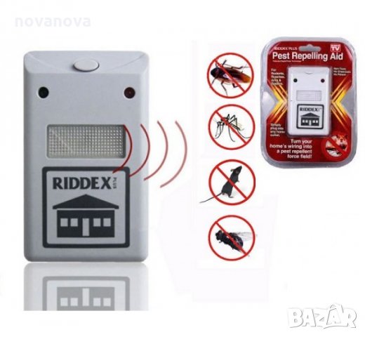 Riddex Pro Plus - уред против гризачи, хлебарки, мравки, паяци, снимка 6 - Други - 23846118