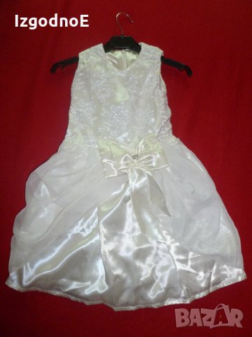Разкошна шаферска рокля, рокля за повод, рокля за кръщене, снимка 2 - Детски рокли и поли - 25496402