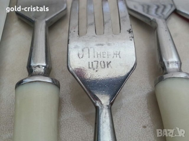  руски прибори за хранене вилици и лъжици ножове и вилици, снимка 6 - Антикварни и старинни предмети - 25208435