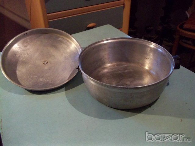 Алуминиеви съдове тенджера тава чайник млековарка тиган, снимка 3 - Съдове за готвене - 20719970