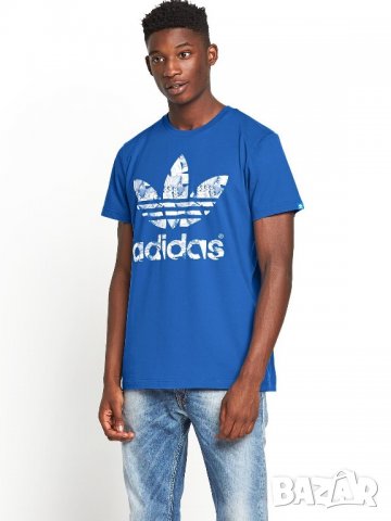 Тениска Adidas Originals Blubird Fill Trefoil Tee, снимка 3 - Тениски - 21642165