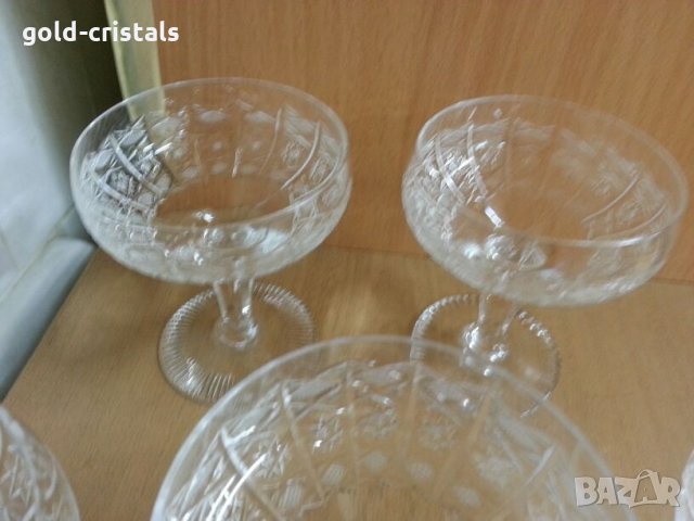 кристални чаши Бохемия , снимка 12 - Антикварни и старинни предмети - 23833012