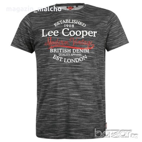 Мъжка Тениска - Lee Cooper; размери: S, снимка 1 - Тениски - 18664364