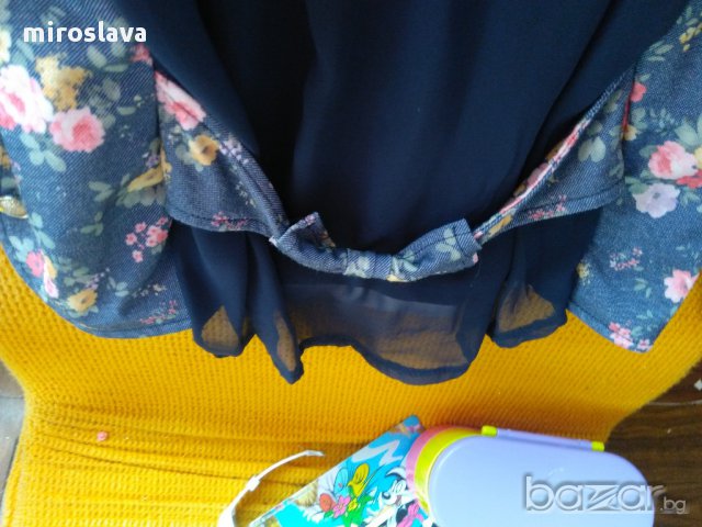 Блуза с имитация на сако отгоре, снимка 3 - Детски Блузи и туники - 17641911