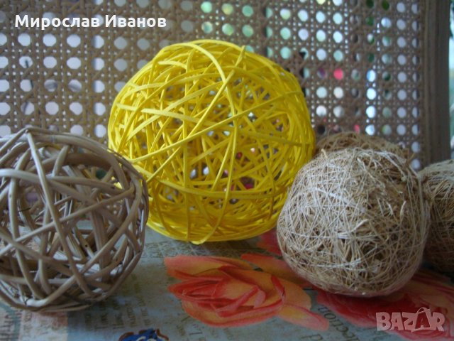 " Топки " - различни декоративни топки, снимка 3 - Декорация за дома - 22259763
