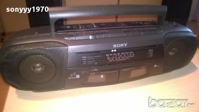 sony cfs-w318l-stereo cassette corder-внос швеицария, снимка 14 - Ресийвъри, усилватели, смесителни пултове - 11782574
