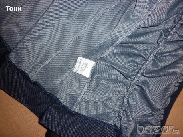 Спортно горнище имитация на дънки , снимка 6 - Блузи с дълъг ръкав и пуловери - 15908385