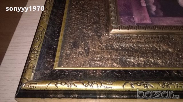 Красива картина-46х50см-внос швеицария, снимка 13 - Антикварни и старинни предмети - 18588782