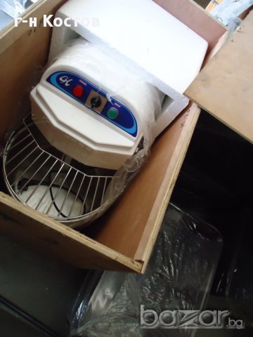 1.Тестомесачки за закуски пици и хляб НОВА ТУРСКА 1.Тип спирална със една скорост 10 литр. 5 кг. т, снимка 13 - Обзавеждане за заведение - 12124447