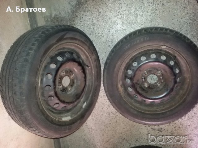 Зимни гуми BF Goodrich с джанти - 2 бр., снимка 2 - Гуми и джанти - 16755206