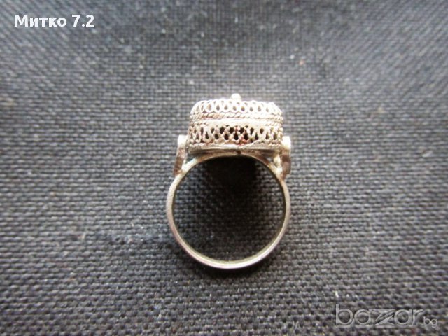 сребърен пръстен - 9, снимка 4 - Пръстени - 17567208