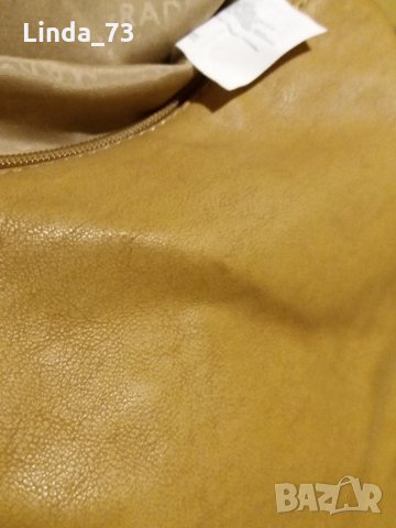 Дам.чанта-"ESPRIT"-/изк.кожа/,цвят-горчица. Закупена от Германия., снимка 12 - Чанти - 21699187