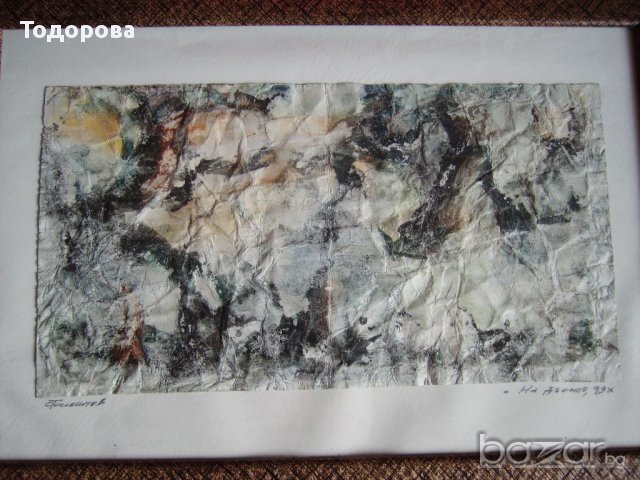 Продавам картина на Тодор Филипов., снимка 2 - Антикварни и старинни предмети - 13206033
