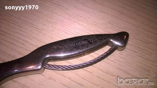 Nino cerruti-нож/кама за колекция-22см-внос швеицария, снимка 3 - Антикварни и старинни предмети - 13239935