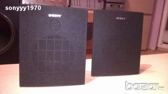 Sony-2бр тонколони-23х18х9см-внос швеицария, снимка 2 - Тонколони - 16779975