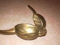 антика-масивна орехотрошачка-мед/месинг-17х5см-внос швеицария, снимка 13