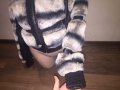 Дамско яке чинчила естествена кожа , снимка 4