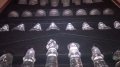 Нов стъклен шах в красива дървена кутия-внос швеицария, снимка 13