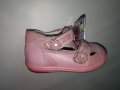 Кожени обувки за момиче, розов цвят, ортопедични, снимка 3