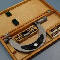Резбомер микрометър 100-125 mm, снимка 4 - Други инструменти - 22261706