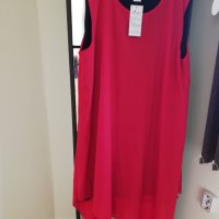 асиметрична рокля в  червено макси , снимка 3 - Рокли - 24971654