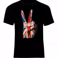 Ху The Who Logo British Flag England United Kingdom UK Тениска Мъжка/Дамска S до 2XL, снимка 1 - Тениски - 14096470
