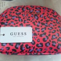 Оригинален несесер чанта Guess leopard, снимка 2 - Чанти - 20797064