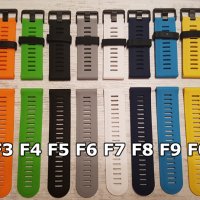 Силиконови каишки за Garmin Fenix 1/2/3/3 HR Fenix 5X, снимка 1 - Каишки за часовници - 22499816