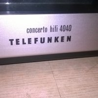 telefunken concerto hifi 4040-stereo-внос швеицария, снимка 12 - Ресийвъри, усилватели, смесителни пултове - 22146581