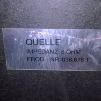 universum/quelle-8ohm-2бр тонколони-внос швеицария, снимка 16 - Тонколони - 24488349