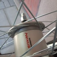Продавам колела внос от Германия комплект алуминиева капла 20 цола с динамо главина SHIMANO NEXUS, снимка 6 - Велосипеди - 26141336