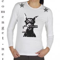 НОВО! Хитова дамска тениска DOBERMAN с дизайн! Създай модел с твоя снимка!, снимка 4 - Тениски - 13561814