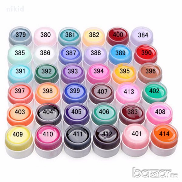 нови UV Камуфлажен гел лак бои боя гелови Арт за нокти маникюр и за рисуване декорации, снимка 1