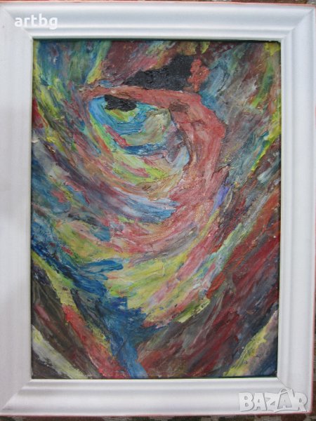 Автентична картина "Етюд", снимка 1