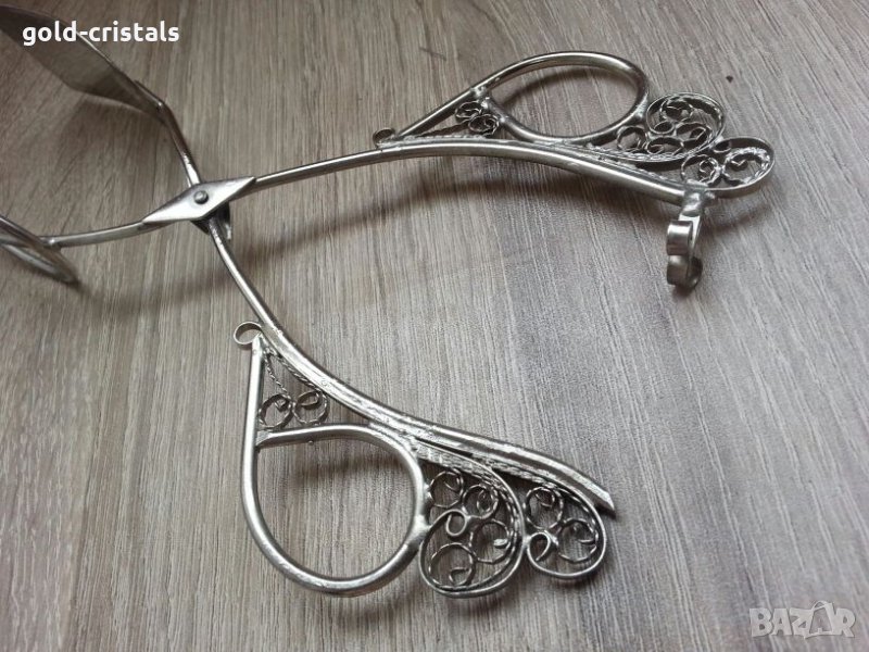 Щипка за сервиране филигран, снимка 1