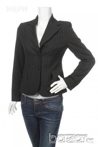 ПРОМО! НОВО Дамско сако Benetton + Стилни панталонки, снимка 2 - Сака - 20548690