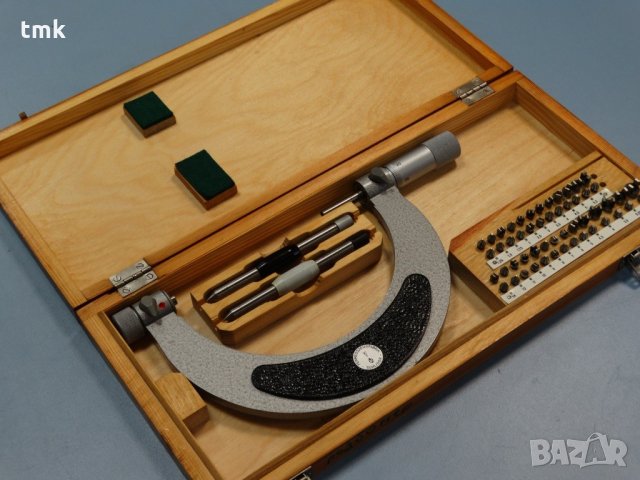Резбомер микрометър 100-125 mm, снимка 4 - Други инструменти - 22261706