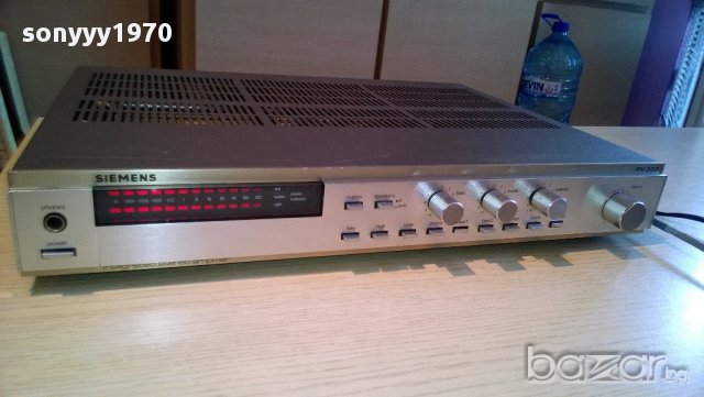 siemens rv-333 stereo amplifier-380watts-внос швеицария, снимка 2 - Ресийвъри, усилватели, смесителни пултове - 11444787