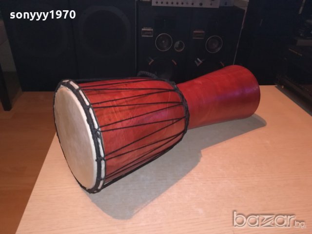 ретро колекция-огромна тарамбука-50х22см-внос швеицария, снимка 5 - Ударни инструменти - 20244466